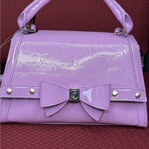 Lavender Designer Handbag